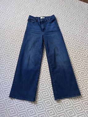 Frame Denim Le Pixie Slim Palazzo